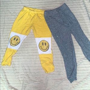 Two piece set of sweatpants/ sleep pants
